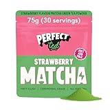 Perfect Ted | Matcha Baya de verano 75g | Polvo para Latte de Té Matcha Ceremonial | Té Verde Japonés | Té Matcha en Polvo | Macha Tea | Matcha Fuel (30 Porciones)