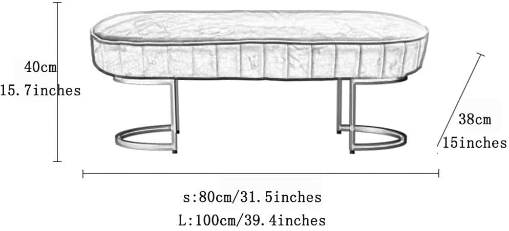 RY Banc d'entrée et tabouret de rangement pour chaussures – Canapé-lit d'angle moderne pour salon, maison et vente au détail – Support à chaussures fonctionnel de 100 cm et tabouret élégant