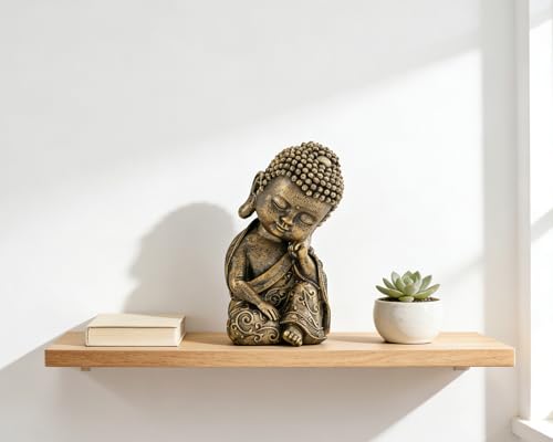 Estatua de Buda Bebé en Resina de 8 Pulgadas miniatura 3