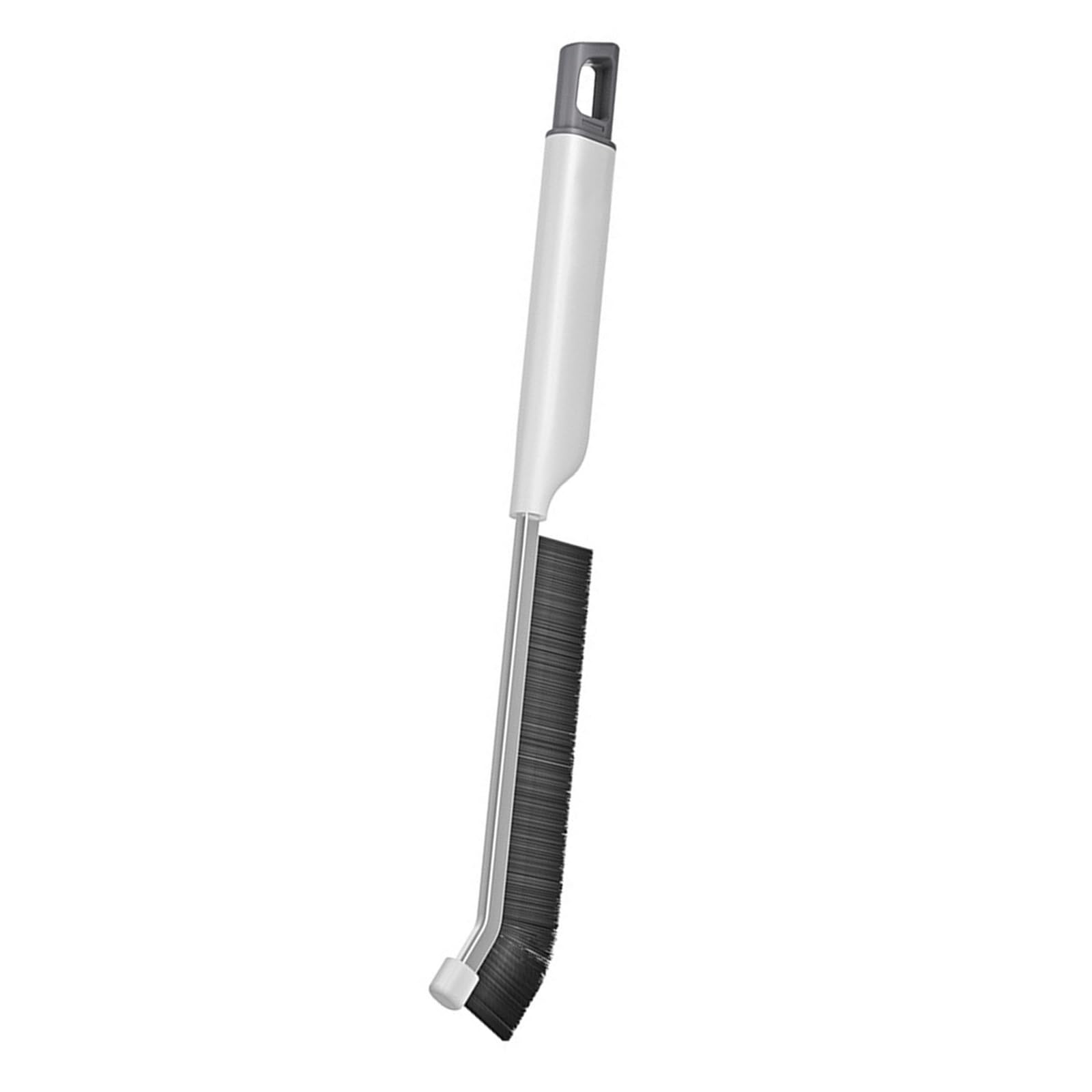 Yhplxyuus Handle Bathroom Crevices Brush with Stiff Bristles for High Hard to Reach Area and Slip Resistant Grip Home Cleaning Tool Multipurpose Floor Cleaning Brush