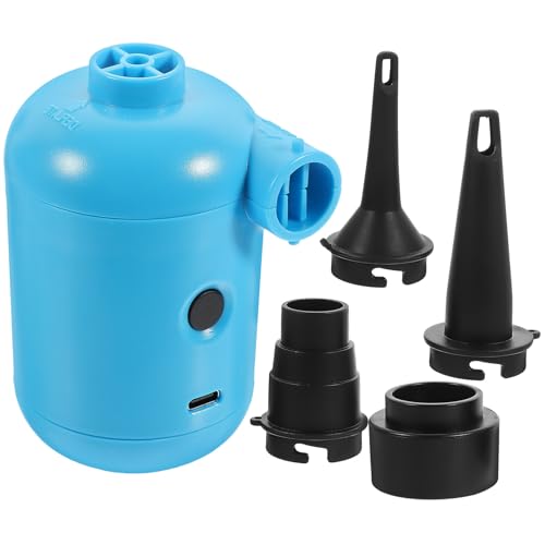 Gatuida ポータブル電動エアーポンプ 高速空気注入 軽量コンパクト設計 充電式 多用途キャンプ アウトドア 家用インフレータブル対応