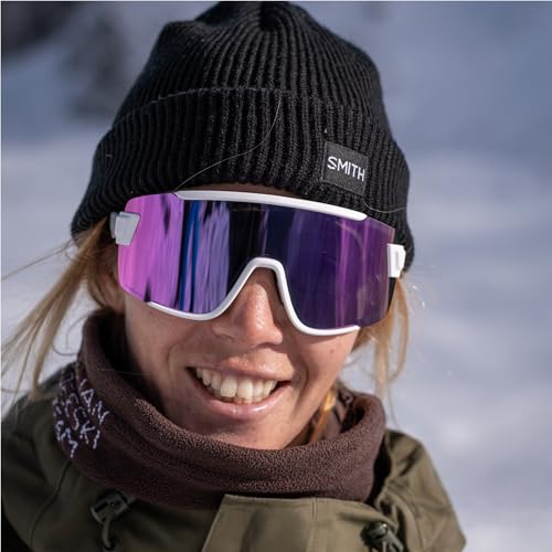 Image of SMITH Wildcat Sunglasses with ChromaPop Shield Lens - Performance Sports Sunglasses for Biking & More - For Men & Women