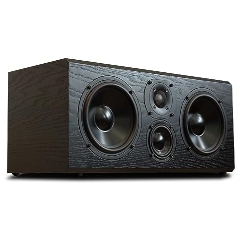 KLH Kendall 2C 3-Way Center Channel Speaker (Black Oak) Cover