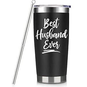 Best Husband Tumbler Gifts for Husband From Wife Valentines Day Gifts for Him Husband Birthday Gift, Happy Bday…