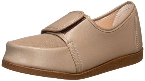 モカシン リハビリシューズ 足元応援 婦人用 やわらかフィット W603 ベージュ ベージュ 22 3E