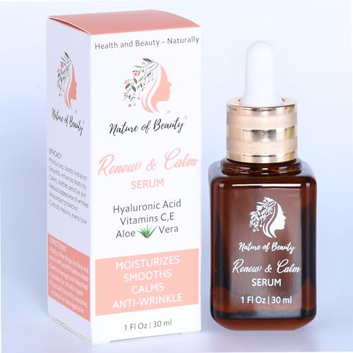 Vitamin C Serum – Hyaluronic Acid Serum for Face with Vitamins C,...