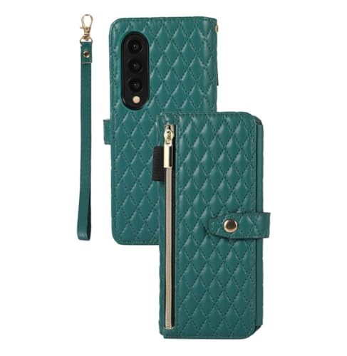 Étui pour Samsung Z Fold 4 portefeuille zippé protège vos cartes