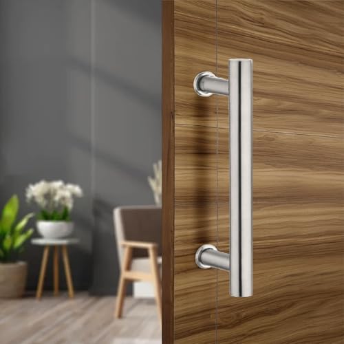 Image of Dorset H Type 24 inch Pull Handle - SS 304 Rust-Resistant, Durable for Main Entrance, Glass & Wooden Doors, Elegant Design, Easy Installation, Suitable for Home, Office, Hotels | 5-Year Warranty