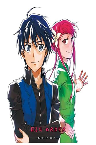 Big Order: NOTEBOOK FOR ANIME AND MANGA FANS ( 6 x 9 ) 120 PAGES - GIFT IDEAS image 2