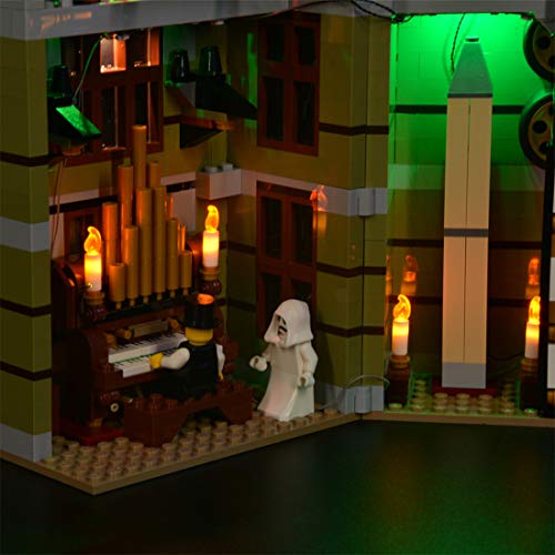 Sugeren LED Beleuchtungsset für LEGO Creator Haunted House, LED Licht Set Kompatibel mit LEGO 10273 Bausteine-Modell… – Bild 4