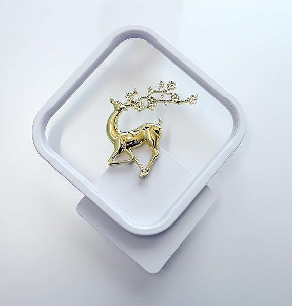 Image of Home Decore Led Fancy Wall Light,Night Lamp,Decorative Lamp,Wall Hanging Lights for Bedroom,Living Room,Color(Warm White+Natural White+Cold White).(white Squar Deer)