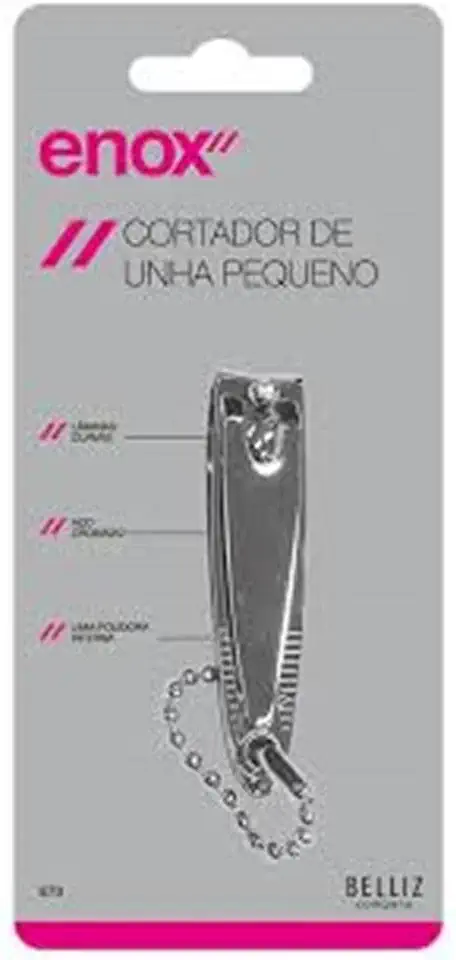 Cortador de Unha, Enox, Prata