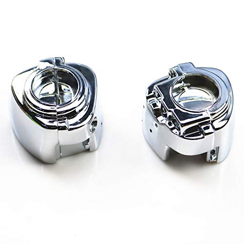 Cruiser Motorcycle Handlebar Control Covers Custom Chrome Europe