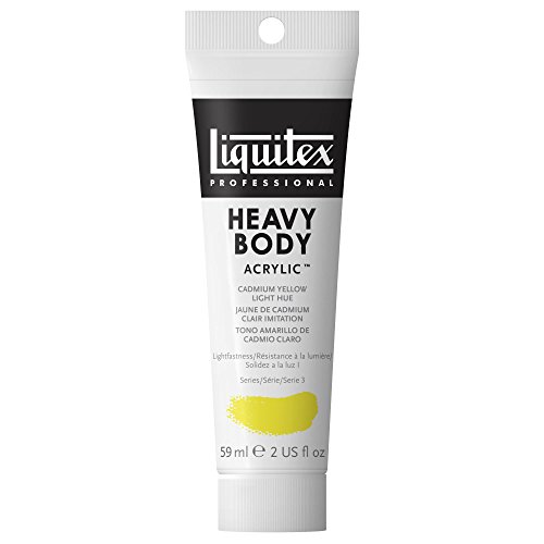 Image of Liquitex Professional Heavy Body Acrylic Paint 2-oz Tube, Cadmium Yellow Light Hue