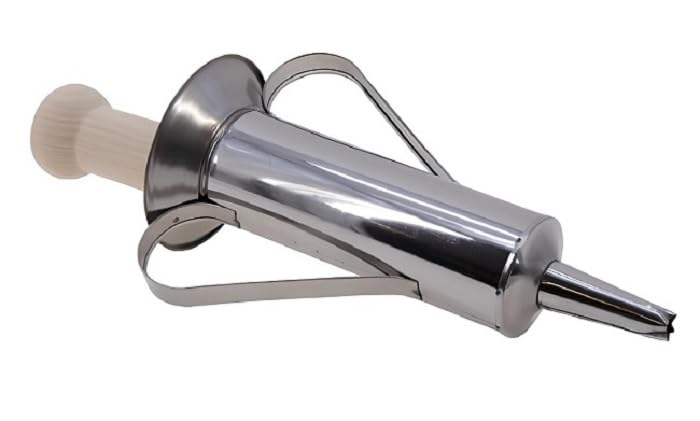 PEGANE Churrera Manuelle pour Churros, Presse à Biscuit, Machine à Churros avec Tube en Acier Inoxydable - Format 28 x 10 x 8.5 cm