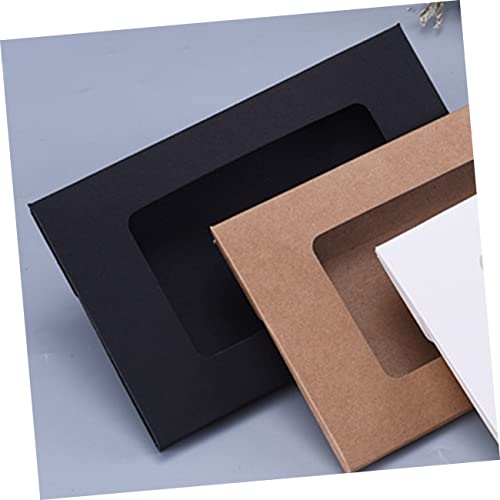 ULTECHNOVO 40 Pçs Caixa De Envelope De Janela Envelopes De Velino Caixa De Cartão Postal De Papel Ca