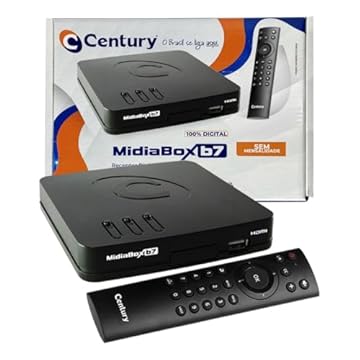 Receptor Digital Century Midiabox B7 Sat Hd Regional