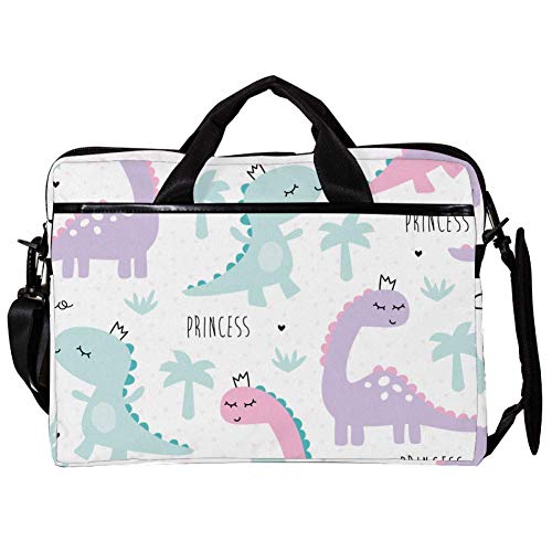 Sacoche bandoulière ordinateur portable 15 pouces motif dinosaure