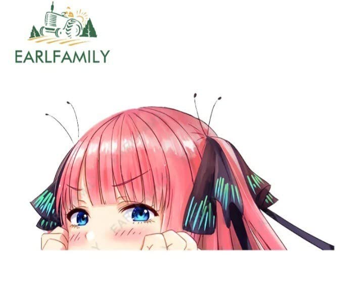 Amazon.co.jp: 防水ステッカー 五等分の花嫁 中野二乃 覗き見