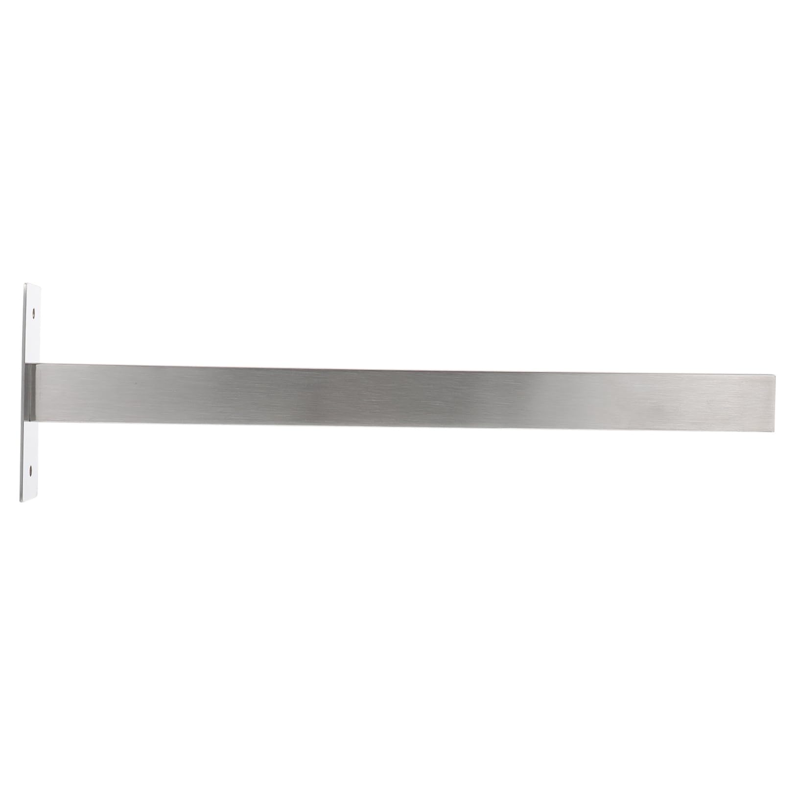 Porta Asciugamano in Acciaio Inox 304 senza Fori, Argento | Fissaggio a Parete, Barra Singola, Resistenza alla Corrosione e Asciugatura Completa