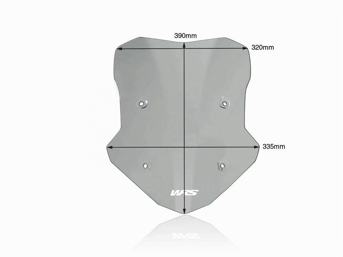 CUPOLINO STANDARD FUME' SCURO WRS F 900 XR 2020-2025