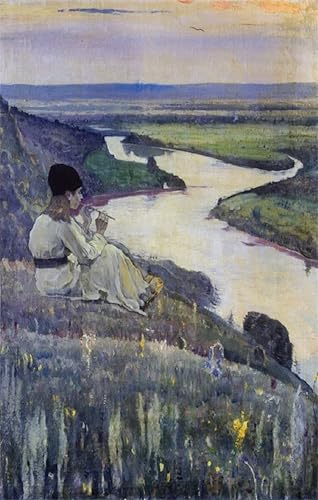 Impression d'affiches Paix de Mikhaïl Nesterov pour décoration murale toile 60x90cm