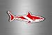 Akachafactory Autocollant Sticker Drapeau Voiture Moto Club Plongeur Plongee Scuba Requin