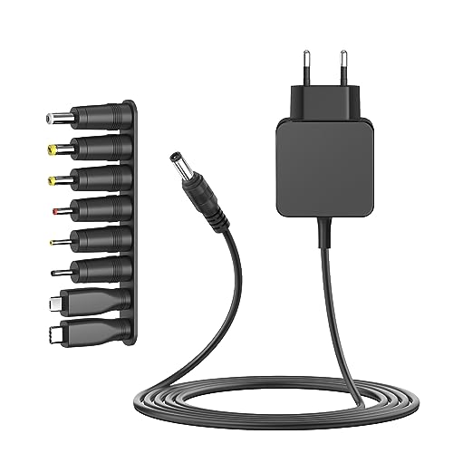 HKY Netzteil 5V 3A Adapter für Marshall Kilburn III Tragbarer Bluetooth Lautsprecher Ortizan Lautsprecher Musikbox, JBL Charge 6 soundcore Motion x600 Sony ULT, JBL Flip 6 GO 3 GO 4, TP-Link TL-SG105E