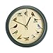 Mark Feldstein and Associates DLB9821E Original Singing Bird Clock 8 in Green