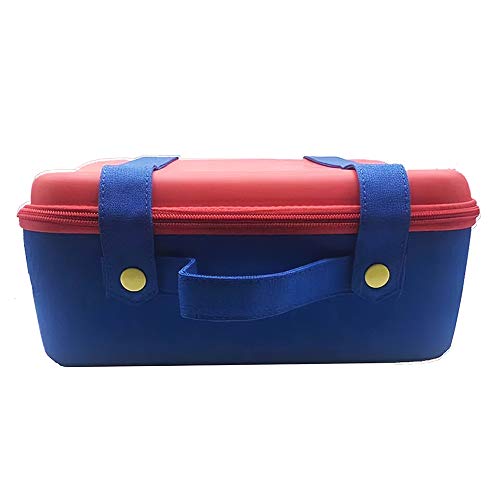 Mala de Viagem Compatível com Nintendo Switch System EVA Hard Shell Handbag para Nintendo Switch Con