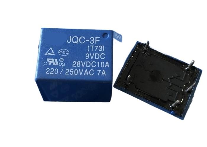 Evita cortocircuitos con el relé JQC-3F T73 9V de 5 pines que aísla corrientes altas
