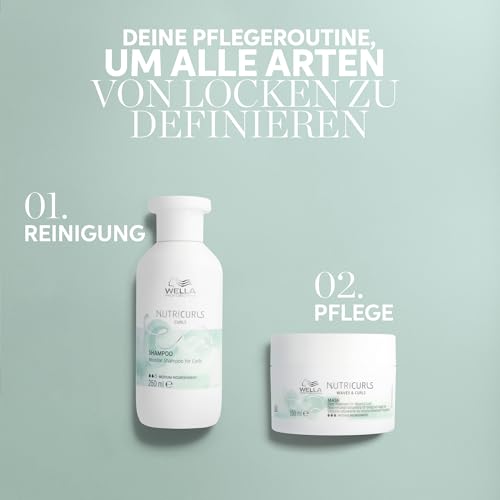 Wella Professionals NUTRICURLS Shampoo für Wellen (1l) – Ansicht 2