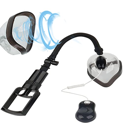 2 in 1 Vibrierender Schamlippen Sauger Für Frauen, Elektrisch Vagina-Saugnapf Vakuumpumpe Set Mit 20 X Vibrations Modus, Hand Pumpe Klitoris Pussy Sucker Sexspielzeug Für Sie Frauen Paare