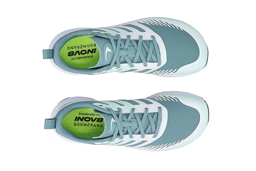 INOV8 Women's Trailfly Zero - Zero Drop Trail Running Shoes - Teal/White - 8.5 Standard3