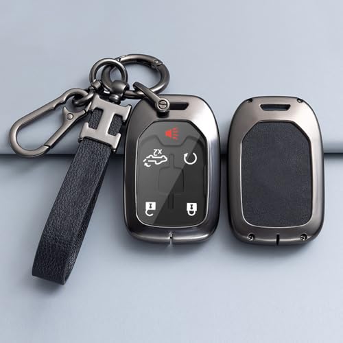 Coque de clé pour Chevrolet et GMC protégeant les télécommandes 5 boutons