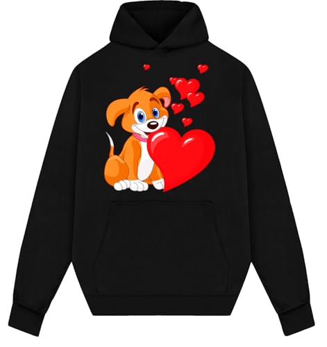 A Popular Midnight Loves Black Hooded Sweatshirts - Valentine Day Gifts