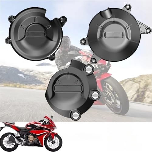 Protection stator moteur pour CB500X CB500F CBR500R 2013-2018 cache carter noir