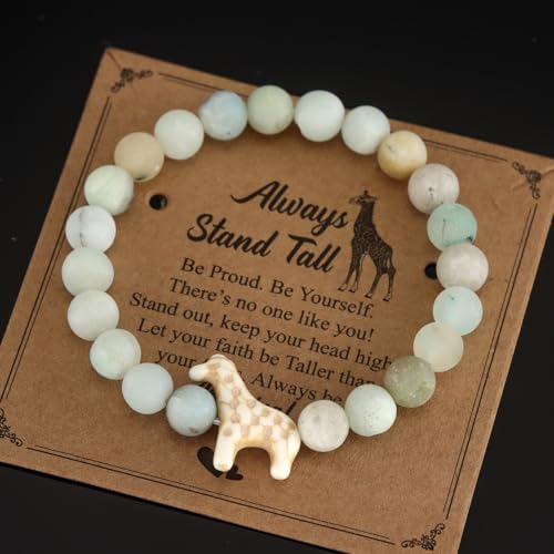 Giraffe Gifts Bracelet for Women Adults Men Girrafe Lovers Jewelry Giraffe Bracelet2