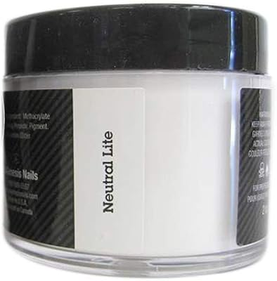 Nugenesis - 100% Pure Nail Dipping Powder - Pink & White (Refill 1.5oz, Neutral Lite)