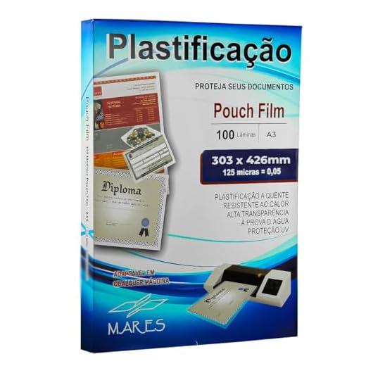 Plastico Para Platificação Polaseal A3 303x426 0.05 | 100 Unidades - Mares