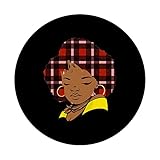 Zoom IMG-2 afro donna plaid nero storia