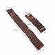 UEETEK Leiter Brücke für Hamster Papagei Vogel Holz Spielzeug 7cm x 55cm