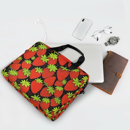 Funda para portátil 15.6 pulgadas con asa y correa negra miniatura 7