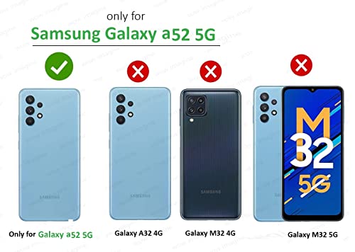 Image of COVERBLACK Silicone Case Back Cover for Samsung Galaxy A52s 5G - Transparent