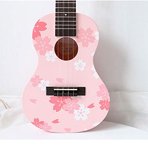 Saturey Ukulélé Cerise PinkSoprano Ukulele Petite Guitare Sangle Instrument Ukulele - Les Beatles, Paul McCartney, John Lennon, RIngo Starr, George Harrison Saturey Ukulélé Cerise PinkSoprano Ukulele Petite Guitare Sangle Instrument Ukulele – Image 5
