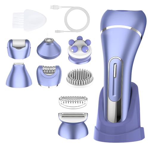 Afeitadora indolora corporal con cabezal ergonómico para mujer 5