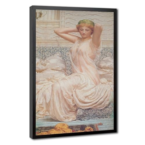 Impression sur toile argentée Albert Joseph Moore 1886 pour grand mur vide