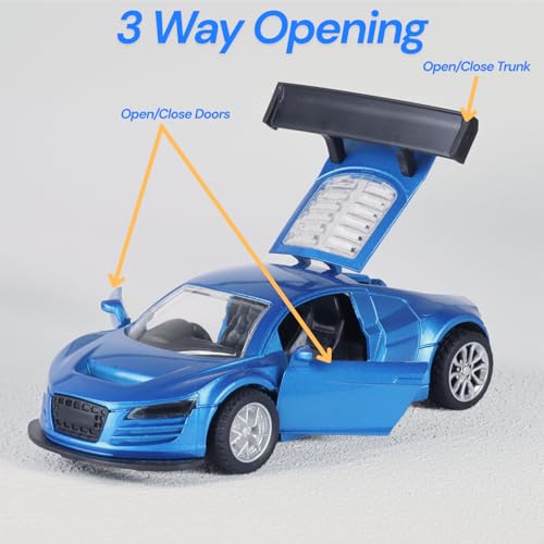 Image of Metal Die-cast 1:37 AUD - Blue