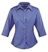 Price comparison product image Premier Ladies 3/4 Sleeve Poplin Blouse Royal 14