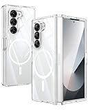 [Protection D'écran] Cette Coque Samsung Fold 6 Anti-Rayures dispose d'un protecteur d'écran avant en verre trempé intégré cristal clair avec un protecteur d'écran en verre trempé transparent 9h de haute qualité pour une expérience visuelle HD tout en offrant une protection à 360 ° contre les chutes accidentelles et les rayures pour votre Samsung Z Fold 6.